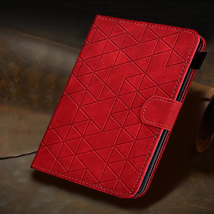 For Samsung Galaxy Tab S10 FE+ Rhombus TPU Smart Leather Tablet Case
