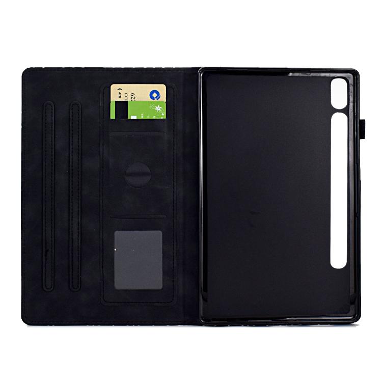 For Samsung Galaxy Tab S10 FE+ Rhombus TPU Smart Leather Tablet Case