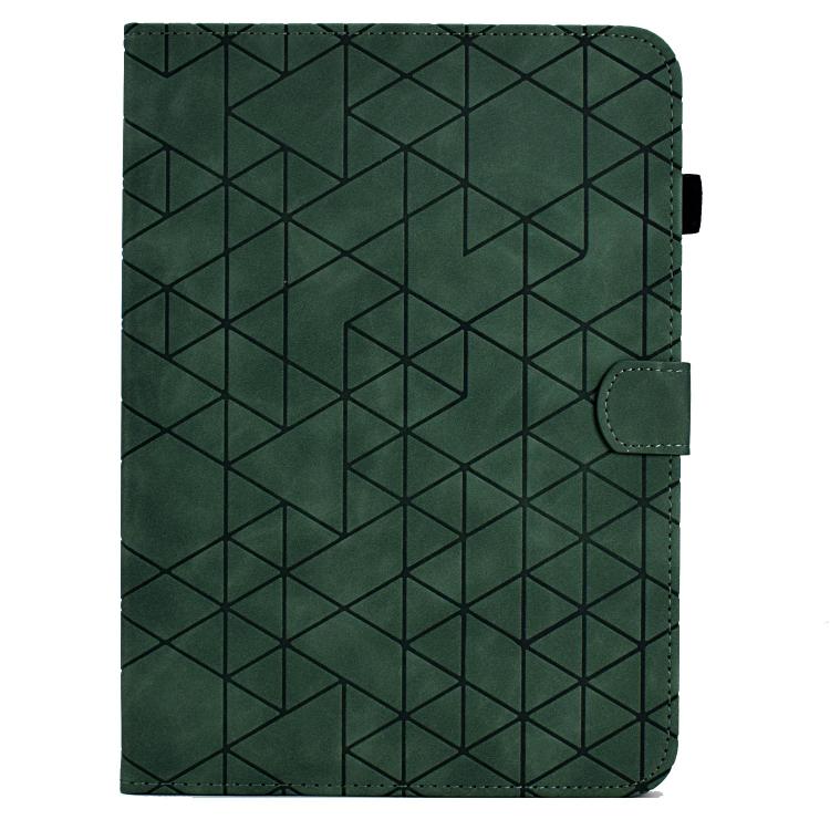 For Samsung Galaxy Tab S11 Rhombus TPU Smart Leather Tablet Case
