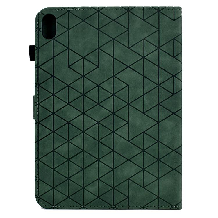 For Samsung Galaxy Tab S11 Rhombus TPU Smart Leather Tablet Case