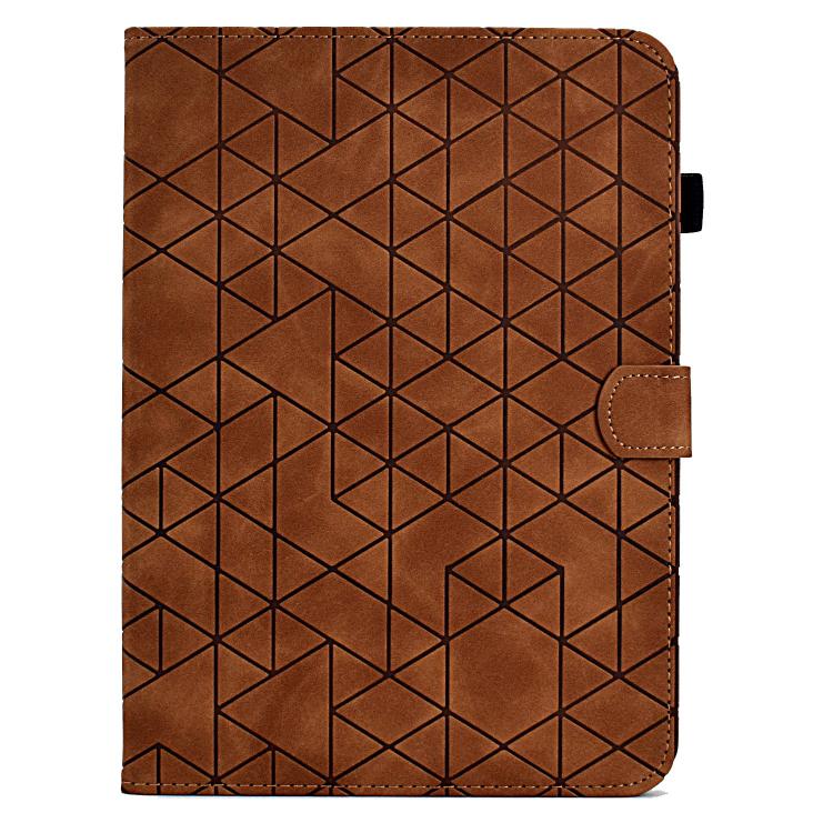 For Samsung Galaxy Tab S11 Rhombus TPU Smart Leather Tablet Case