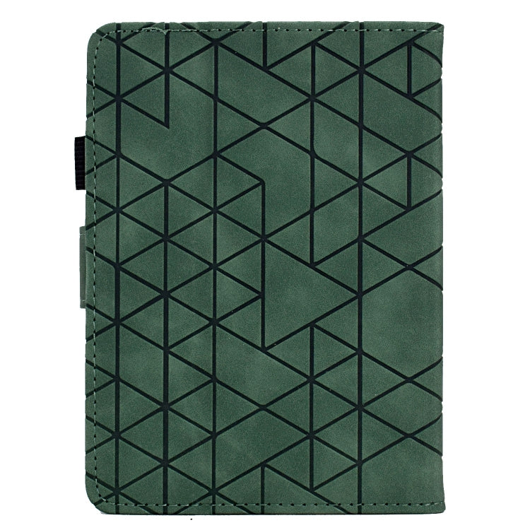 For Amazon Kindle Paperwhite 12th Gen 2024 Rhombus TPU Smart Leather Tablet Case