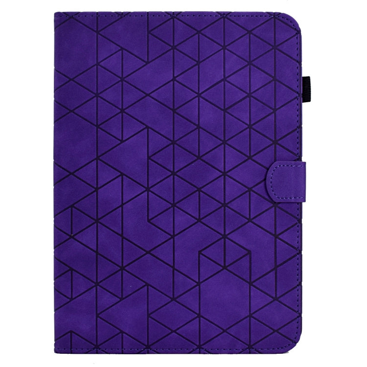 For Amazon Kindle Paperwhite 12th Gen 2024 Rhombus TPU Smart Leather Tablet Case