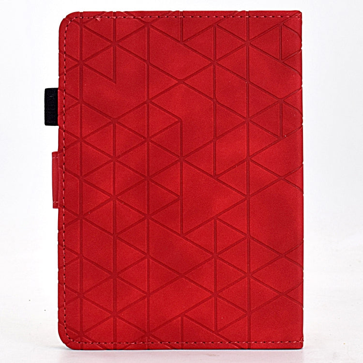 For Amazon Kindle Paperwhite 12th Gen 2024 Rhombus TPU Smart Leather Tablet Case