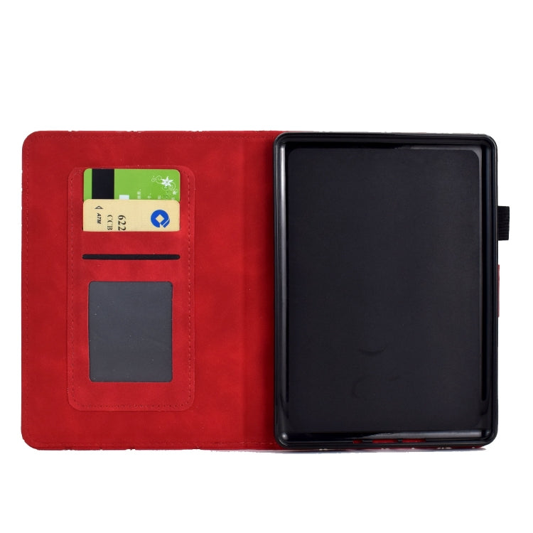 For Amazon Kindle Paperwhite 12th Gen 2024 Rhombus TPU Smart Leather Tablet Case
