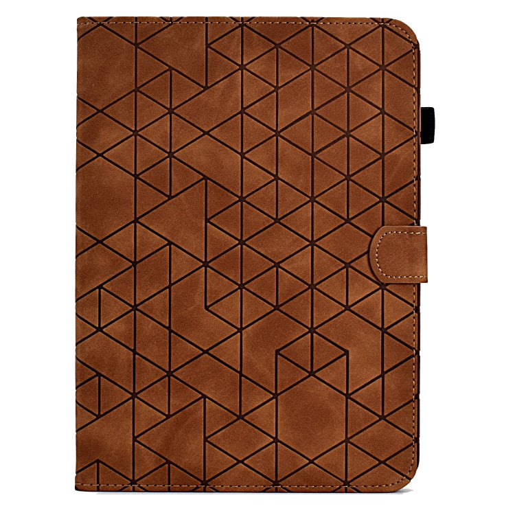 For Amazon Kindle Paperwhite 12th Gen 2024 Rhombus TPU Smart Leather Tablet Case