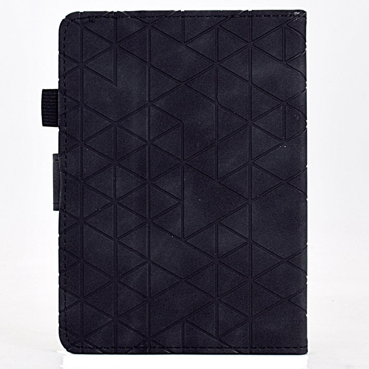 For Amazon Kindle Paperwhite 12th Gen 2024 Rhombus TPU Smart Leather Tablet Case