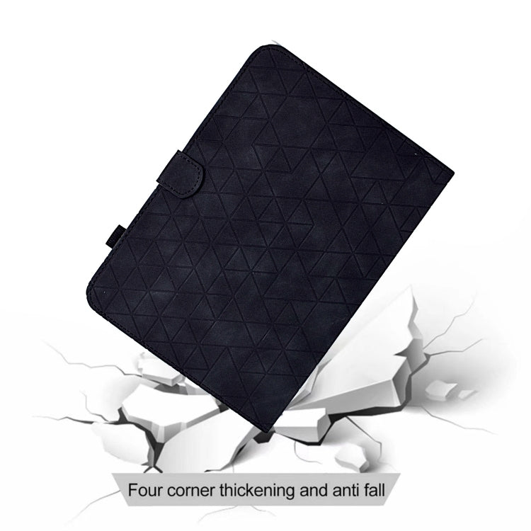 For Amazon Kindle Paperwhite 12th Gen 2024 Rhombus TPU Smart Leather Tablet Case
