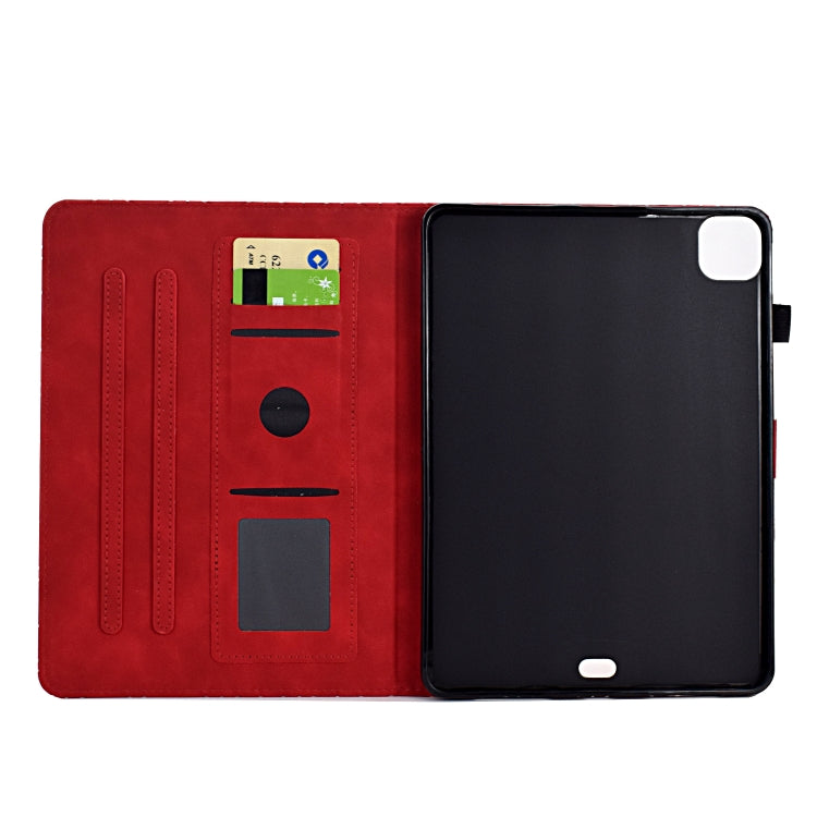 For iPad Pro 11 2025 / 2024 Rhombus TPU Smart Leather Tablet Case
