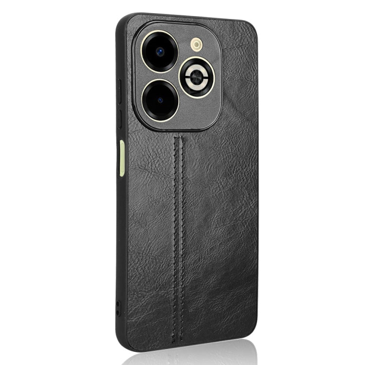 For Infinix Smart 8 Plus / Smart 8 Pro Cow Pattern Sewing Back Cover Phone Case