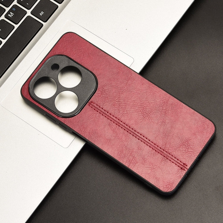 For Infinix Smart 8 Plus / Smart 8 Pro Cow Pattern Sewing Back Cover Phone Case