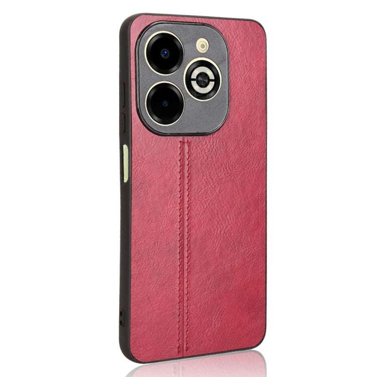 For Infinix Smart 8 Plus / Smart 8 Pro Cow Pattern Sewing Back Cover Phone Case