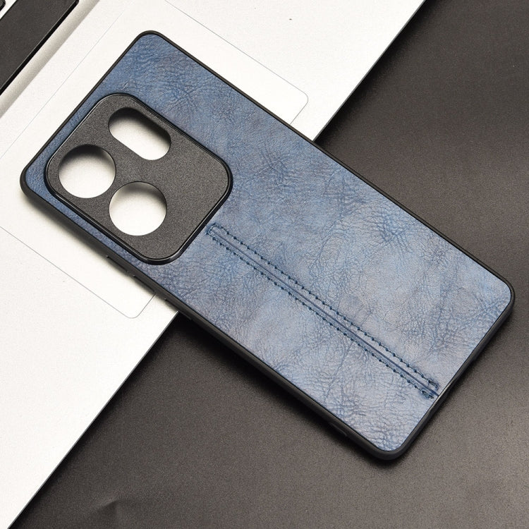For Infinix Zero 30 4G Cow Pattern Sewing Back Cover Phone Case