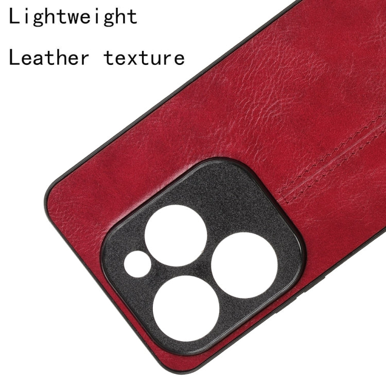 For Infinix Hot 40 4G / Hot 40 Pro 4G Cow Pattern Sewing Back Cover Phone Case