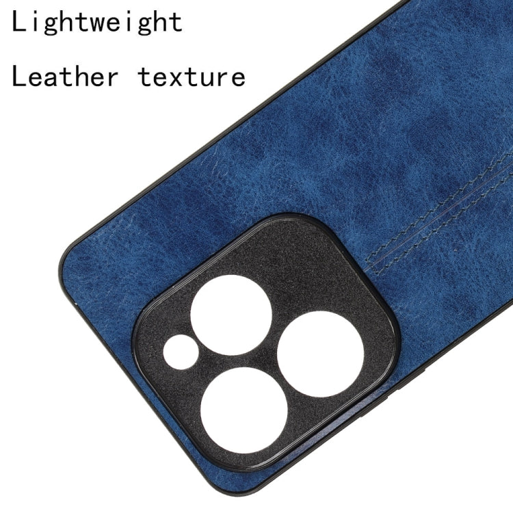 For Infinix Hot 40 4G / Hot 40 Pro 4G Cow Pattern Sewing Back Cover Phone Case