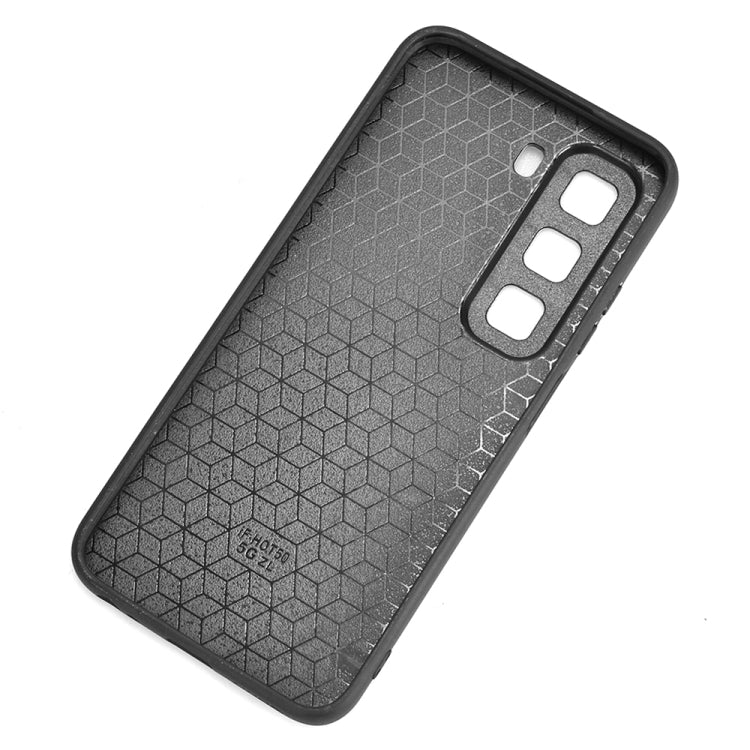 For Infinix Hot 50 5G Cow Pattern Sewing Back Cover Phone Case