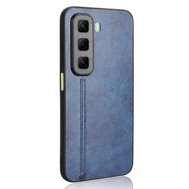 For Infinix Hot 50 5G Cow Pattern Sewing Back Cover Phone Case