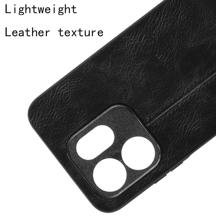 For Infinix Hot 50i / Smart 9 Cow Pattern Sewing Back Cover Phone Case