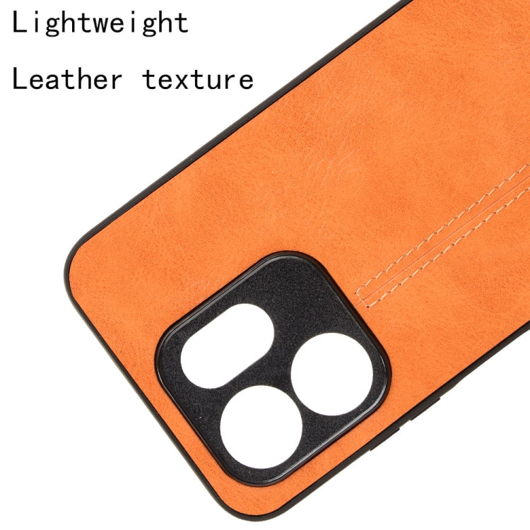For Infinix Hot 50i / Smart 9 Cow Pattern Sewing Back Cover Phone Case