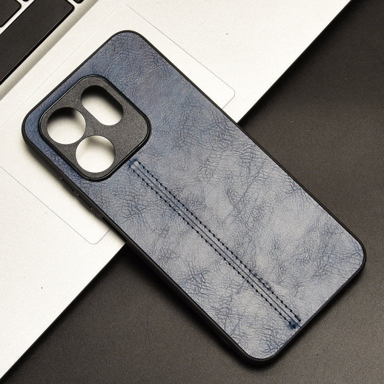 For Infinix Hot 50i / Smart 9 Cow Pattern Sewing Back Cover Phone Case