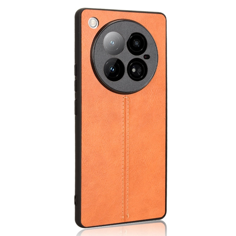For Infinix Zero 40 4G Cow Pattern Sewing Back Cover Phone Case