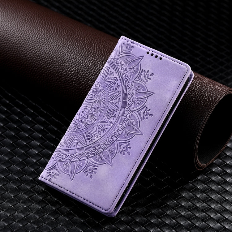 For iPhone 16 Pro Totem Embossed Magnetic Leather Phone Case