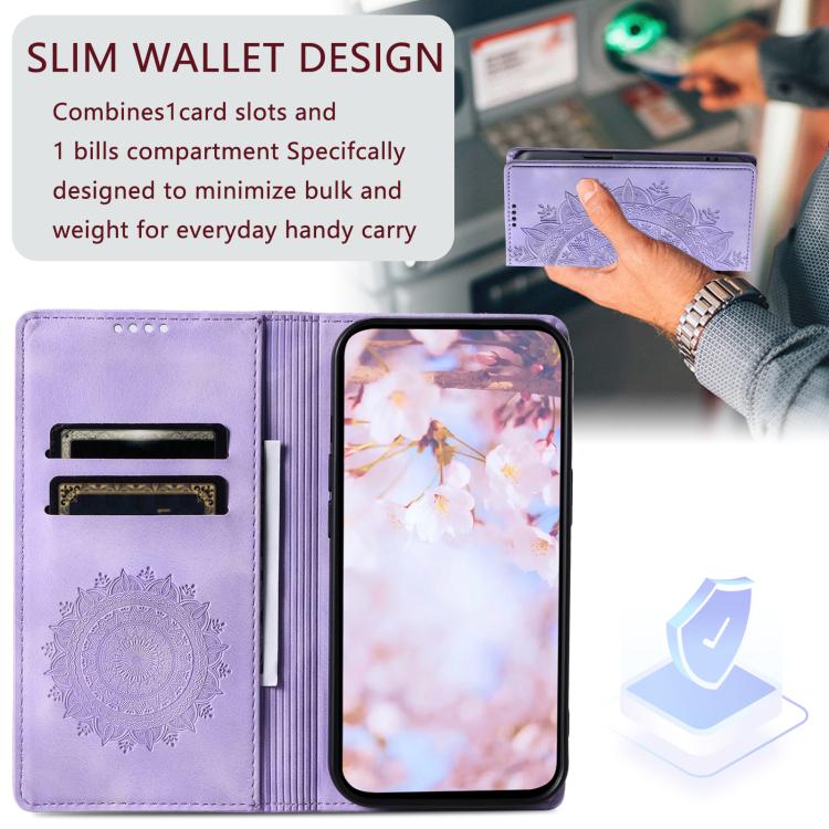 For iPhone 16e / 17e Totem Embossed Magnetic Leather Phone Case