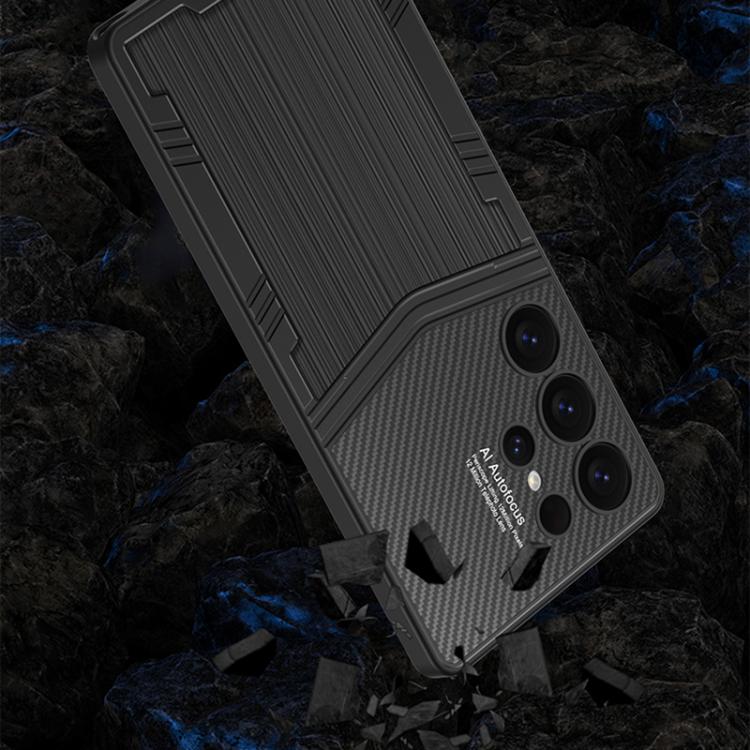 For Samsung Galaxy S25 Ultra 5G GKK TPU + PU Full Coverage Phone Case