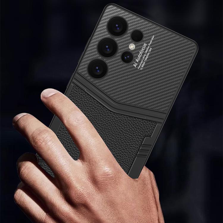 For Samsung Galaxy S25 Ultra 5G GKK TPU + PU Full Coverage Phone Case