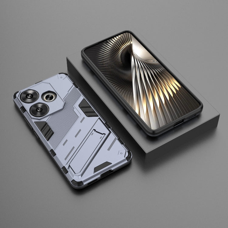 For Xiaomi Redmi Turbo 3 5G Punk Armor 2 in 1 PC + TPU Phone Case with Holder