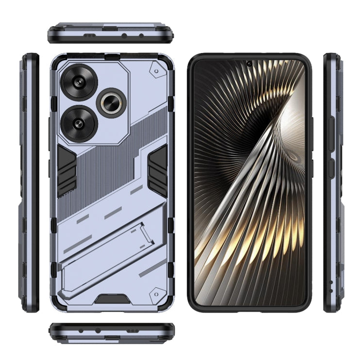 For Xiaomi Redmi Turbo 3 5G Punk Armor 2 in 1 PC + TPU Phone Case with Holder