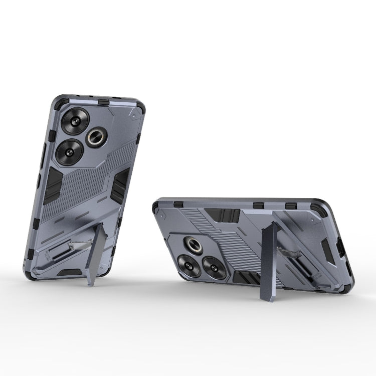 For Xiaomi Redmi Turbo 3 5G Punk Armor 2 in 1 PC + TPU Phone Case with Holder