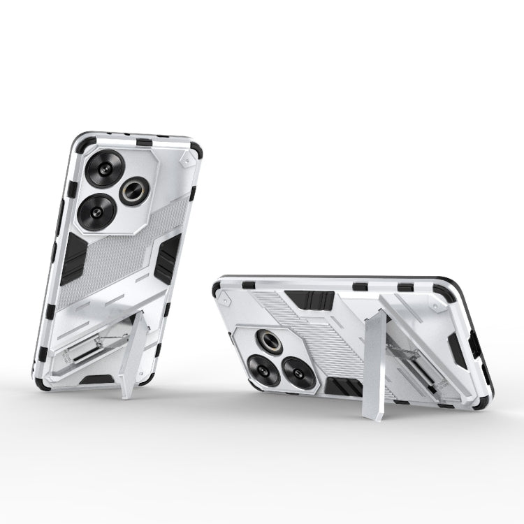 For Xiaomi Redmi Turbo 3 5G Punk Armor 2 in 1 PC + TPU Phone Case with Holder