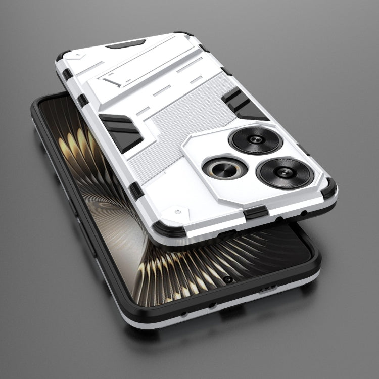 For Xiaomi Redmi Turbo 3 5G Punk Armor 2 in 1 PC + TPU Phone Case with Holder