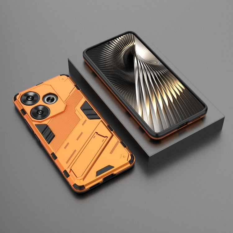 For Xiaomi Redmi Turbo 3 5G Punk Armor 2 in 1 PC + TPU Phone Case with Holder