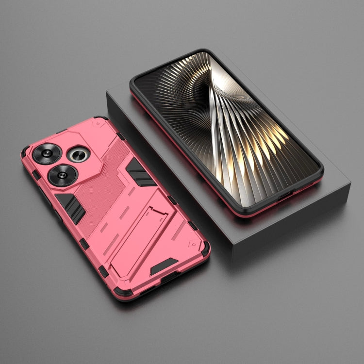 For Xiaomi Redmi Turbo 3 5G Punk Armor 2 in 1 PC + TPU Phone Case with Holder