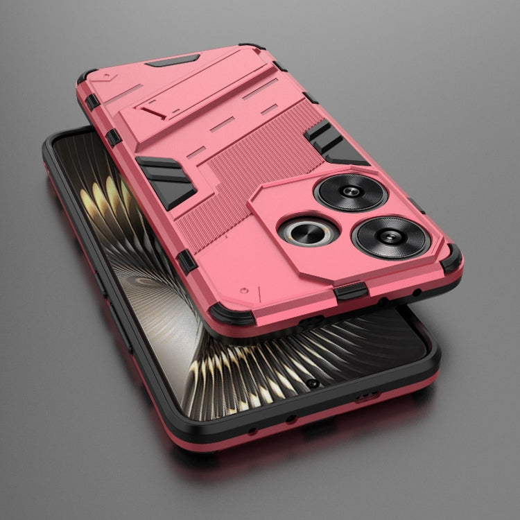 For Xiaomi Redmi Turbo 3 5G Punk Armor 2 in 1 PC + TPU Phone Case with Holder