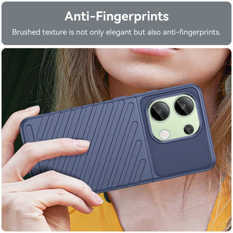 For Xiaomi Redmi Note 13 4G Thunderbolt Shockproof Soft TPU Phone Case
