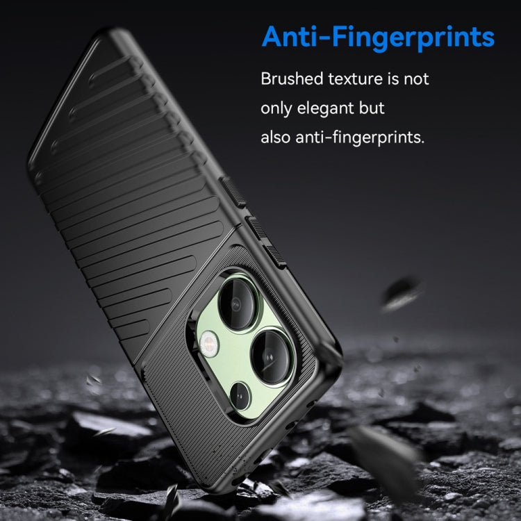 For Xiaomi Redmi Note 13 4G Thunderbolt Shockproof Soft TPU Phone Case