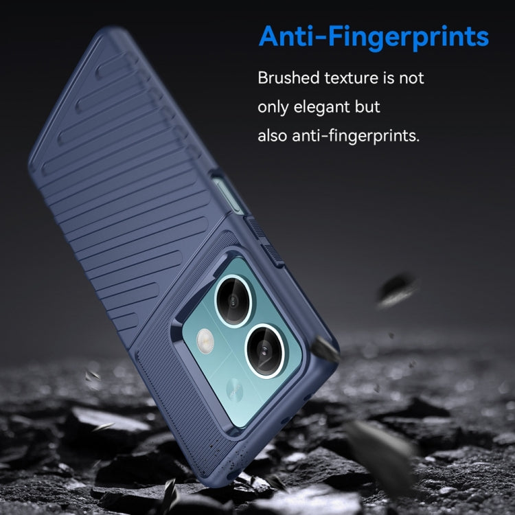 For Xiaomi Redmi Note 13 5G Thunderbolt Shockproof Soft TPU Phone Case