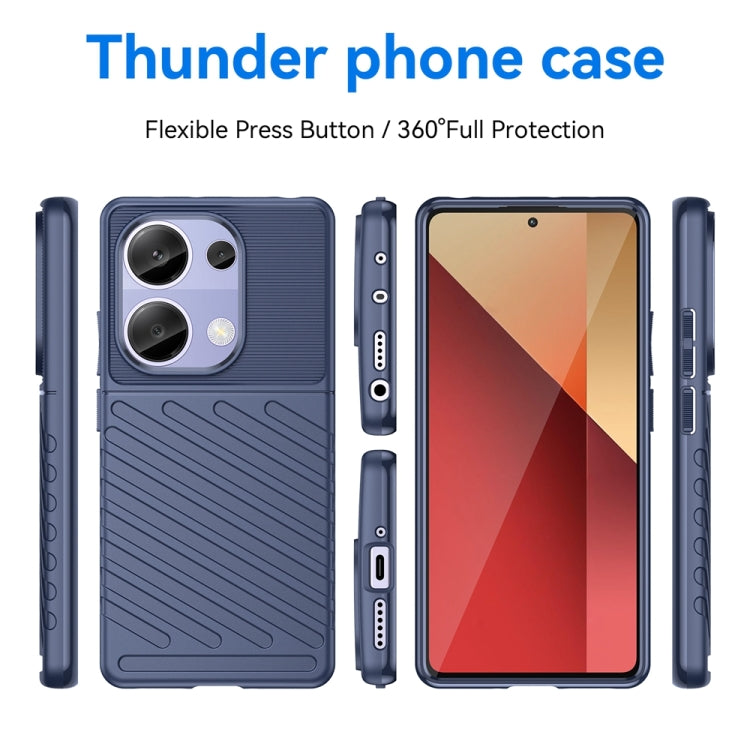 For Xiaomi Redmi Note 13 Pro 4G Thunderbolt Shockproof Soft TPU Phone Case
