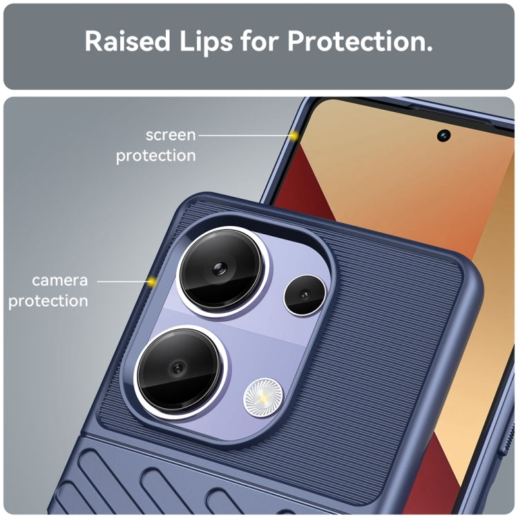 For Xiaomi Redmi Note 13 Pro 4G Thunderbolt Shockproof Soft TPU Phone Case