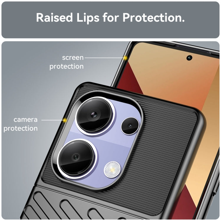 For Xiaomi Redmi Note 13 Pro 4G Thunderbolt Shockproof Soft TPU Phone Case