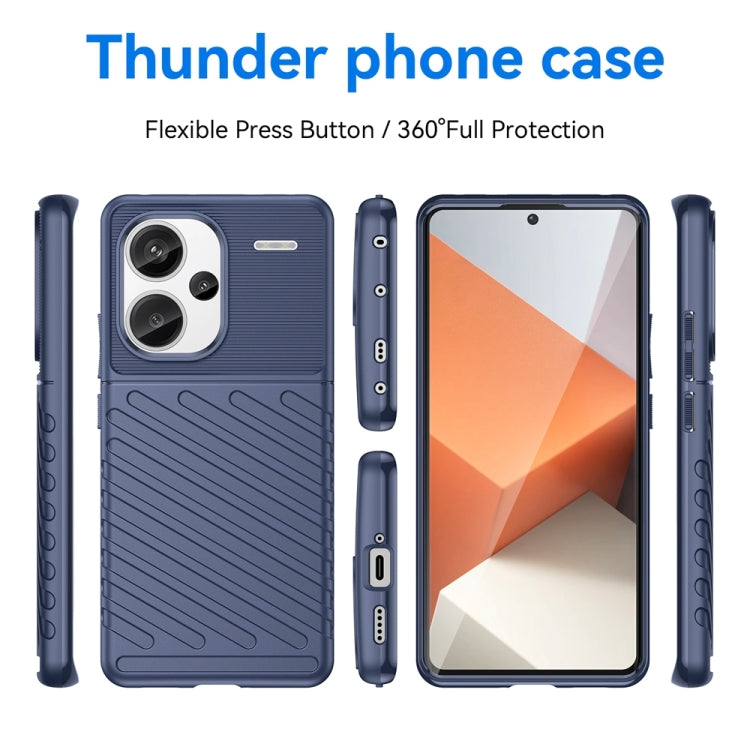 For Xiaomi Redmi Note 13 Pro+ 5G Thunderbolt Shockproof Soft TPU Phone Case