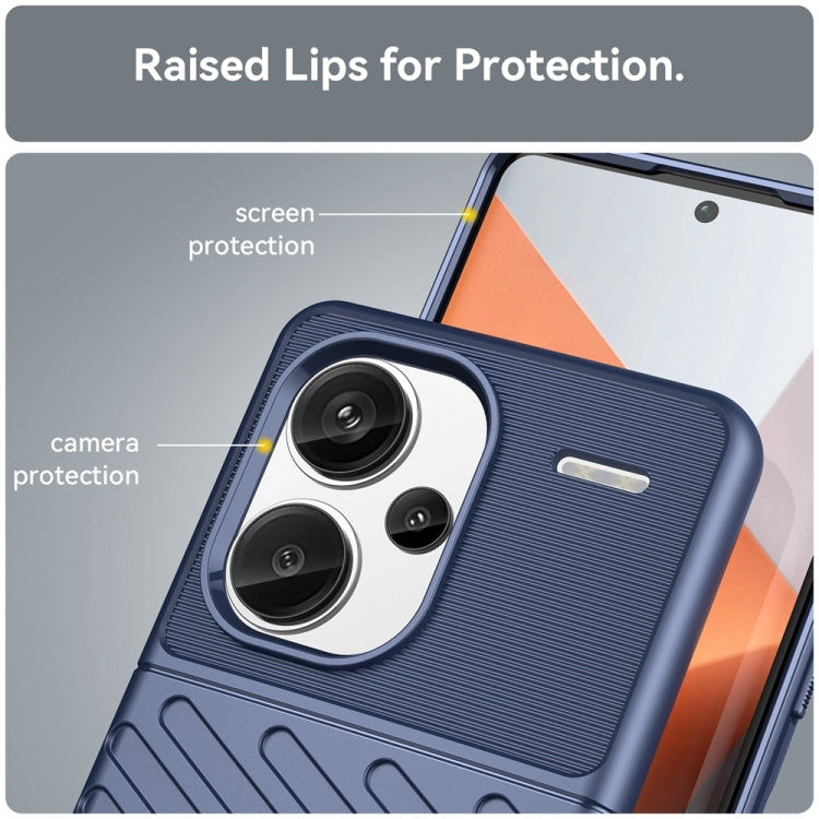 For Xiaomi Redmi Note 13 Pro+ 5G Thunderbolt Shockproof Soft TPU Phone Case