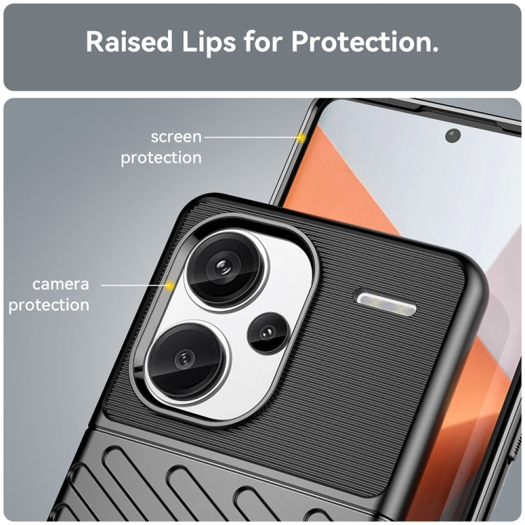 For Xiaomi Redmi Note 13 Pro+ 5G Thunderbolt Shockproof Soft TPU Phone Case