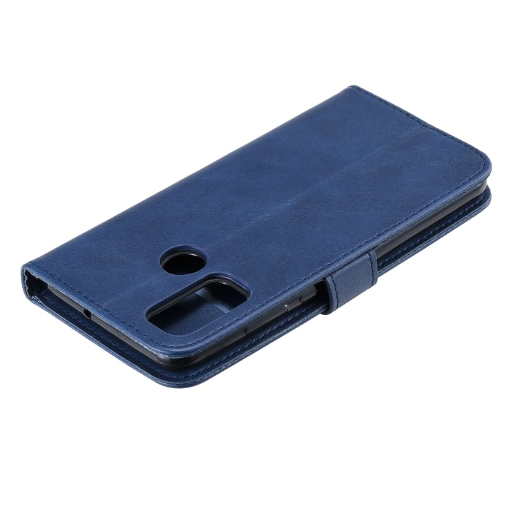 For Huawei P smart 2020 Fashion Calf Texture Zipper Horizontal Flip Leather Case with Stand & Card Slots & Wallet Function