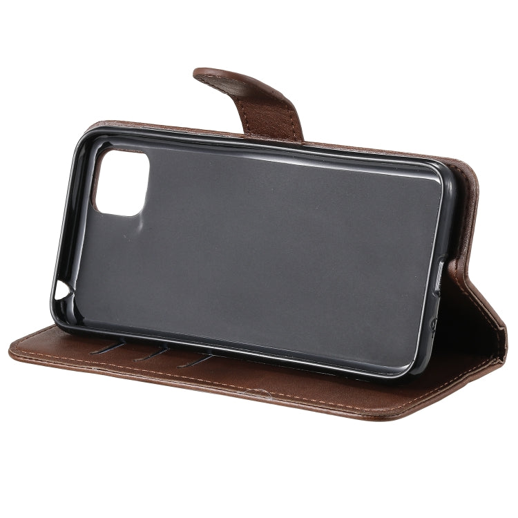 For Huawei Y5p Fashion Calf Texture Zipper Horizontal Flip Leather Case with Stand & Card Slots & Wallet Function