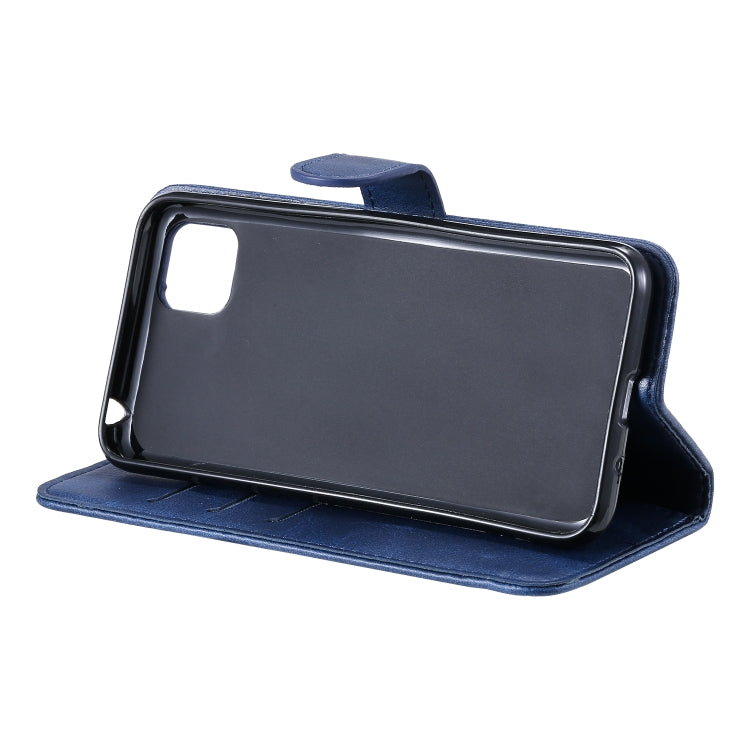 For Huawei Y5p Fashion Calf Texture Zipper Horizontal Flip Leather Case with Stand & Card Slots & Wallet Function