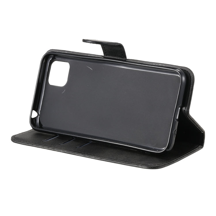 For Huawei Y5p Fashion Calf Texture Zipper Horizontal Flip Leather Case with Stand & Card Slots & Wallet Function